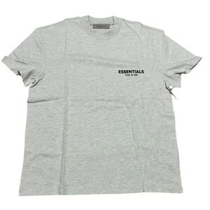New Essentials Fear of God light oatmeal light gray short sleeve Men XL